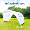 Tente gonflable en forme de U