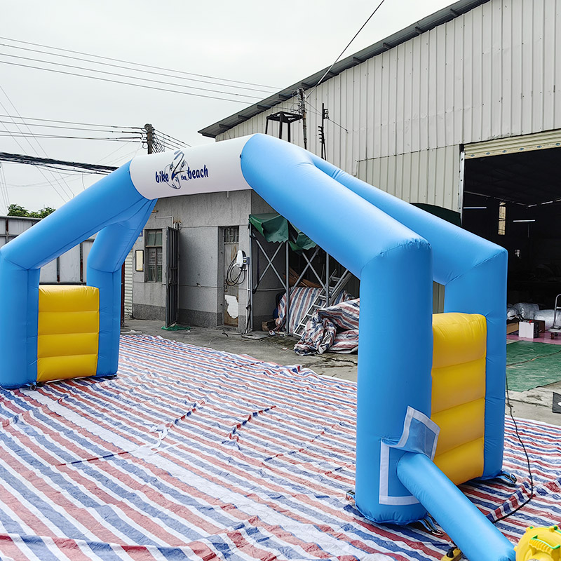Arco inflable con soplador
