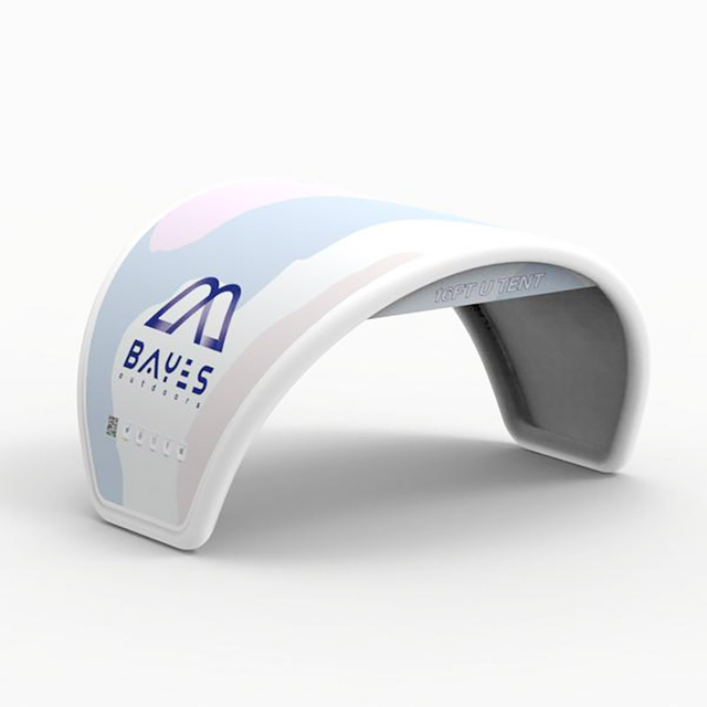 Tienda inflable en forma de U