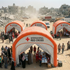 Tenda gonfiabile a forma di N