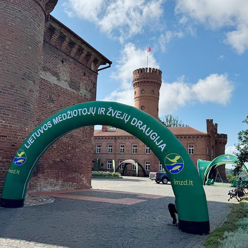 Runder aufblasbarer Bogen