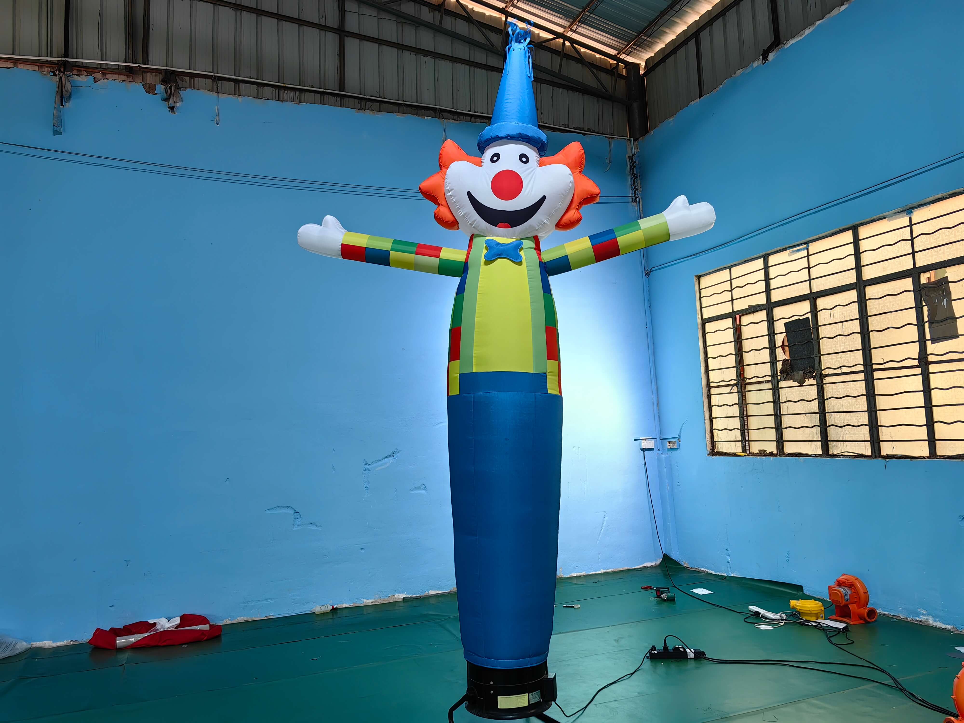 clown luchtdanser