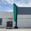 Aufblasbare Werbeflagge